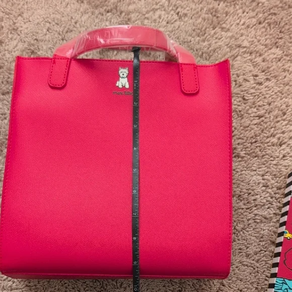 Red Dog Carrier Tote and Wallet Set - Picture 4 of 7